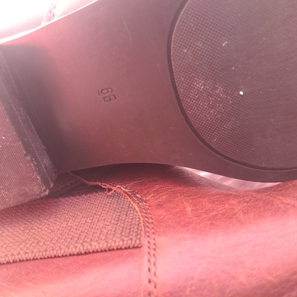 LAUREN Ralph Lauren‎ Kaliyah Leather Ankle Boot GUC Size 6B - Picture 7 of 16